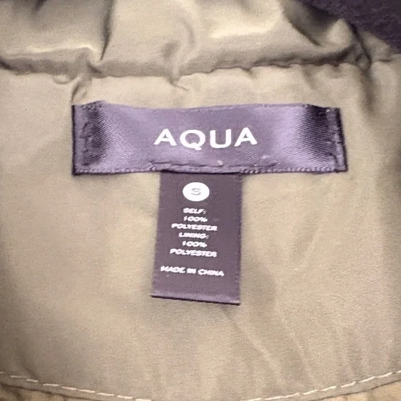 Aqua Olive Quilted Jacket - Picture 2 of 10